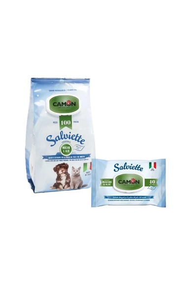 Camon törlőkendő Fehér moha (Muscio) és Aloe Vera