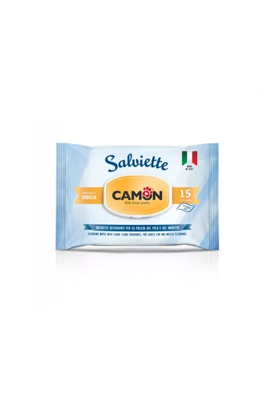 Camon törlőkendő Vanília 17*20 cm 15 db/csomag